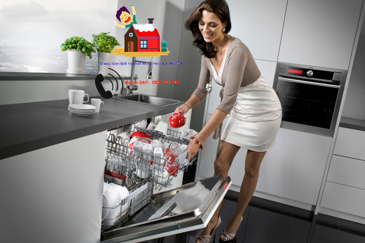 Sửa Máy Rửa Bát Rinai