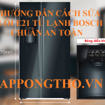 Tầm quan trọng lỗi E21 tủ lạnh Bosch Inverter