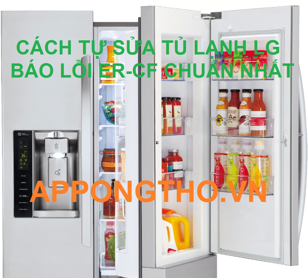 Tủ Lạnh LG Báo Lỗi ER-CF Cách Xử Lý An Toàn 100%