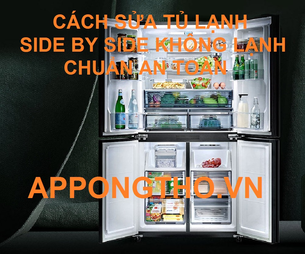 Phải làm gì khi tủ lạnh Bosch Side by side không chạy?