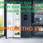 Dịch vụ sửa lỗi không lạnh tủ lạnh Side by side