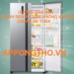 Hỏi đáp FAQ lỗi không vào điện tủ lạnh Side by side