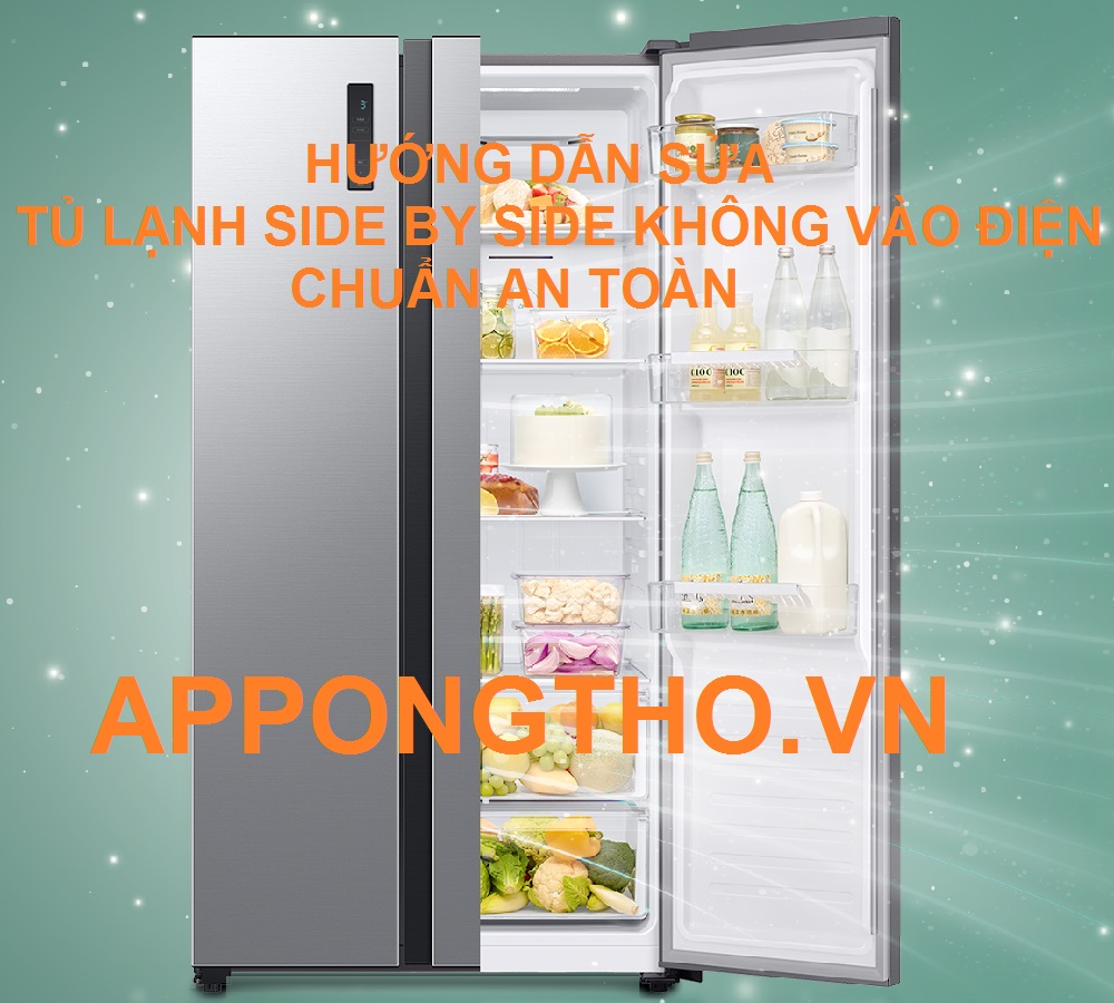 Hỏi đáp FAQ lỗi không vào điện tủ lạnh Side by side